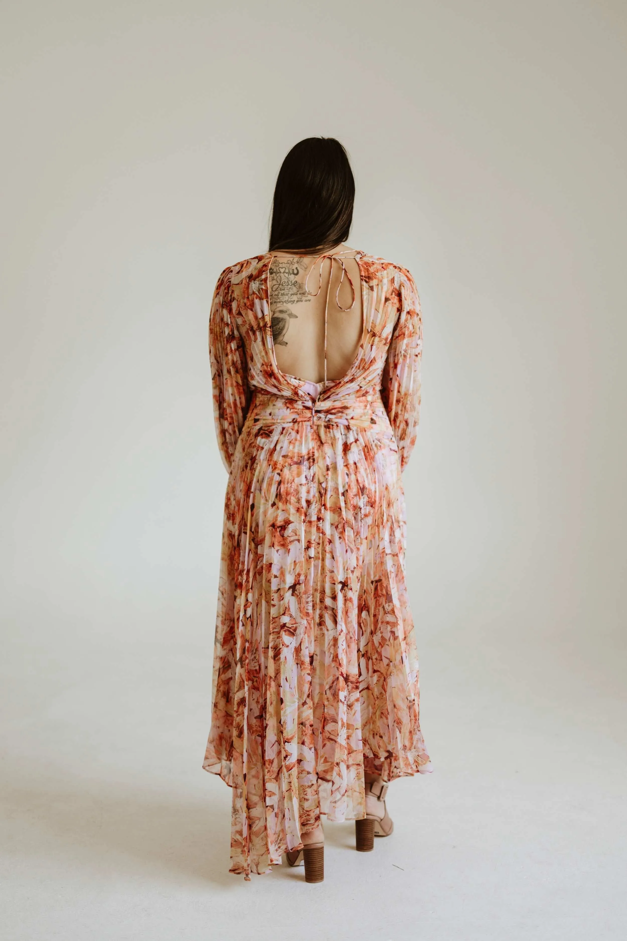 Acler Astone Dress Lilac Blush