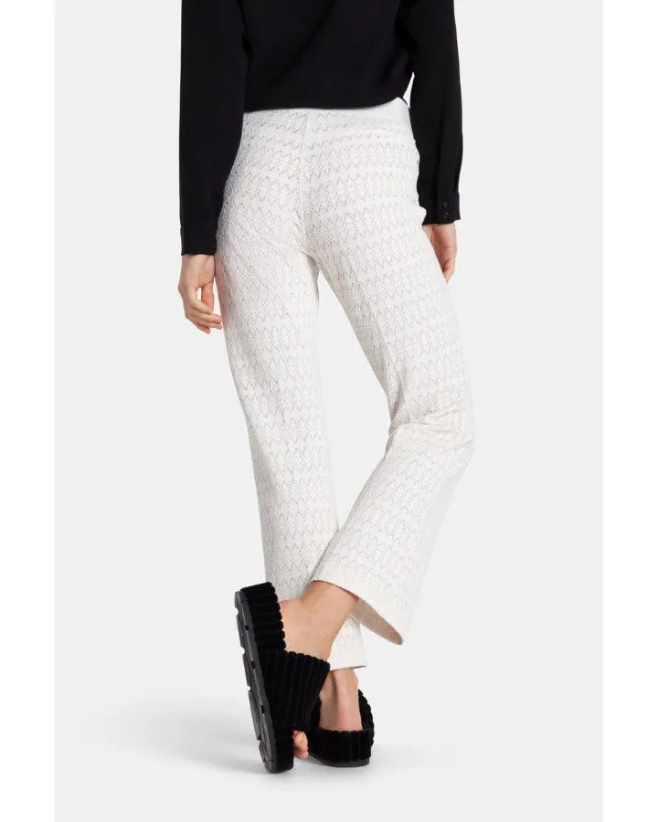 Cambio Ranee Crochet Knit Ankle Pant