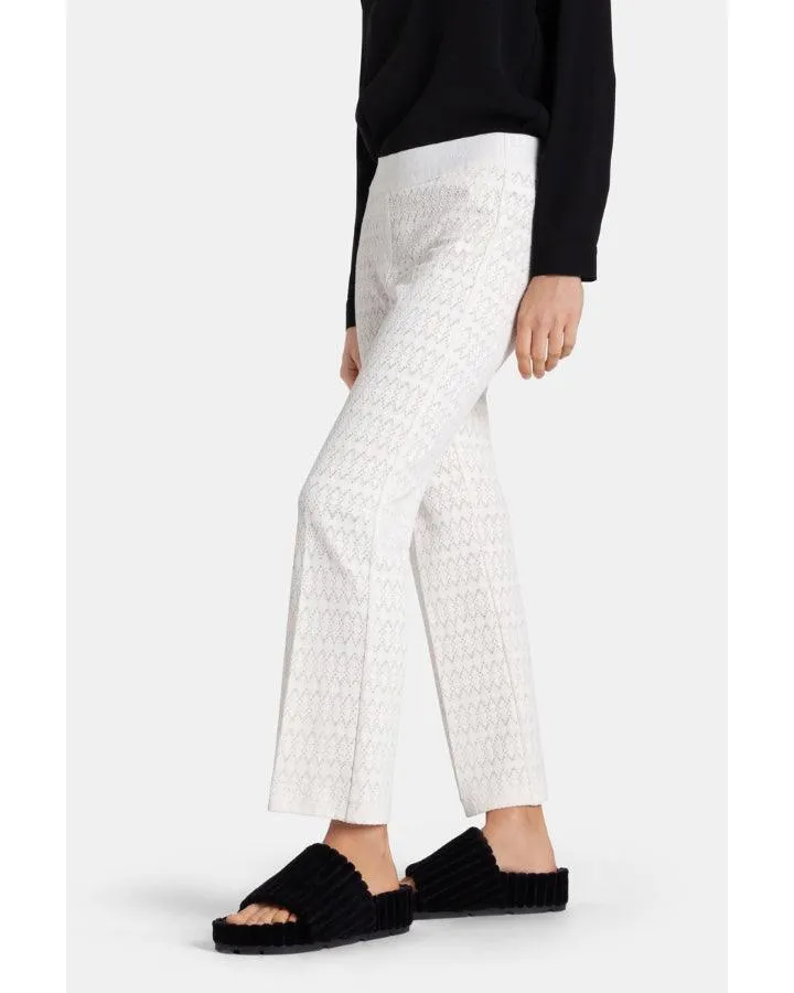 Cambio Ranee Crochet Knit Ankle Pant