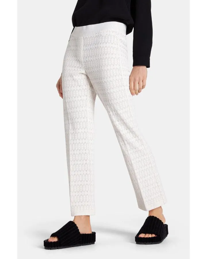Cambio Ranee Crochet Knit Ankle Pant