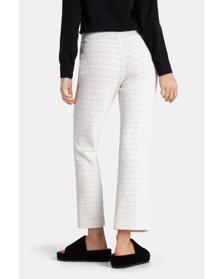 Cambio Ranee Crochet Knit Ankle Pant
