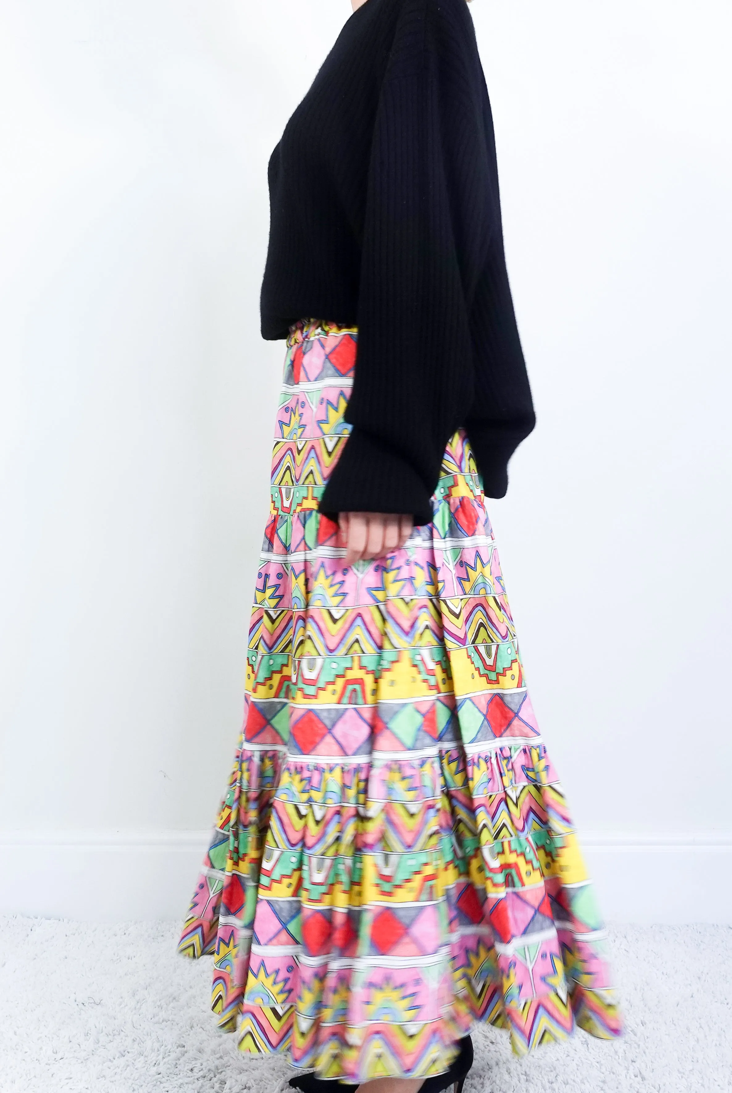 Cotton multicolour skirt RRP £450