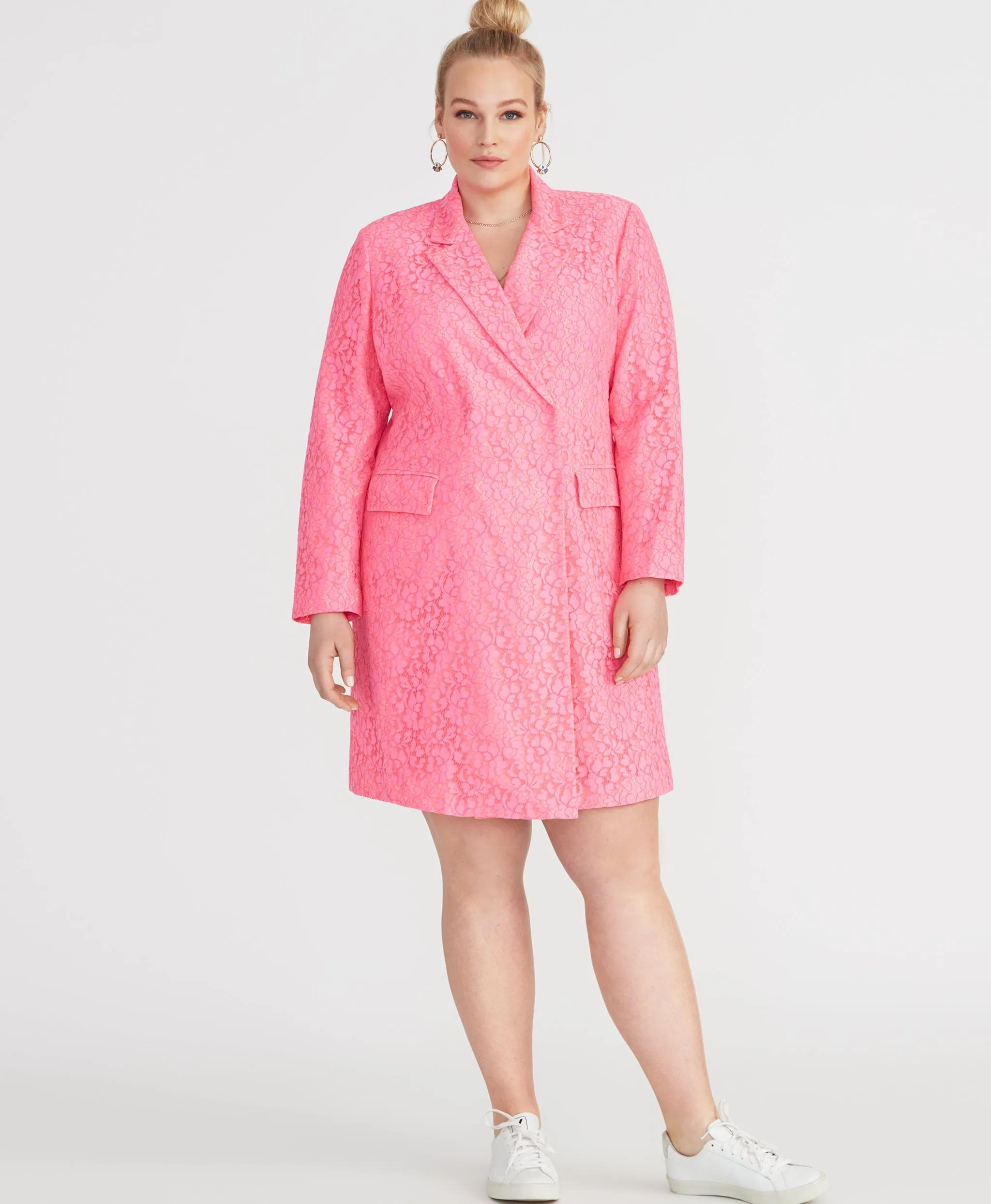 Darla Lace Blazer Dress