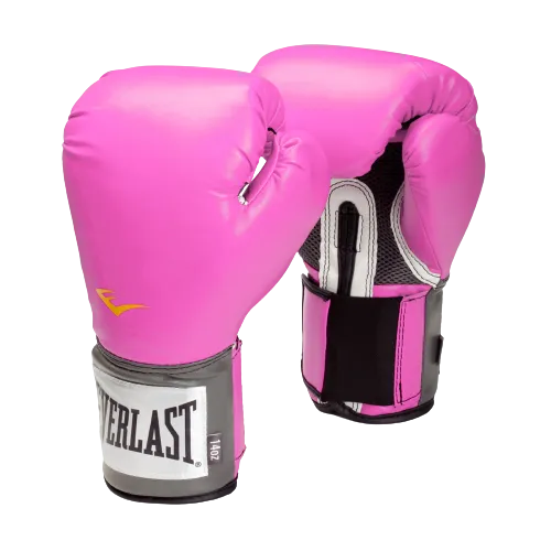 Everlast Velcro Prostyle Boxing Gloves Pink