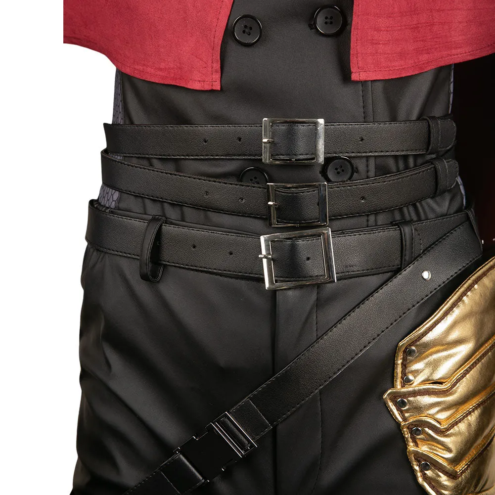 Final Fantasy VII Vincent Valentine Cloak Set Cosplay Costume Outfits Halloween Carnival Suit