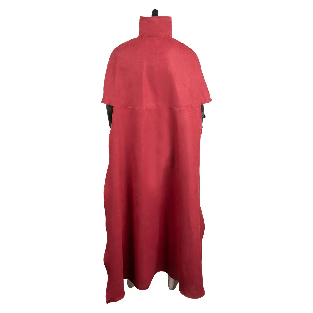 Final Fantasy VII Vincent Valentine Cloak Set Cosplay Costume Outfits Halloween Carnival Suit