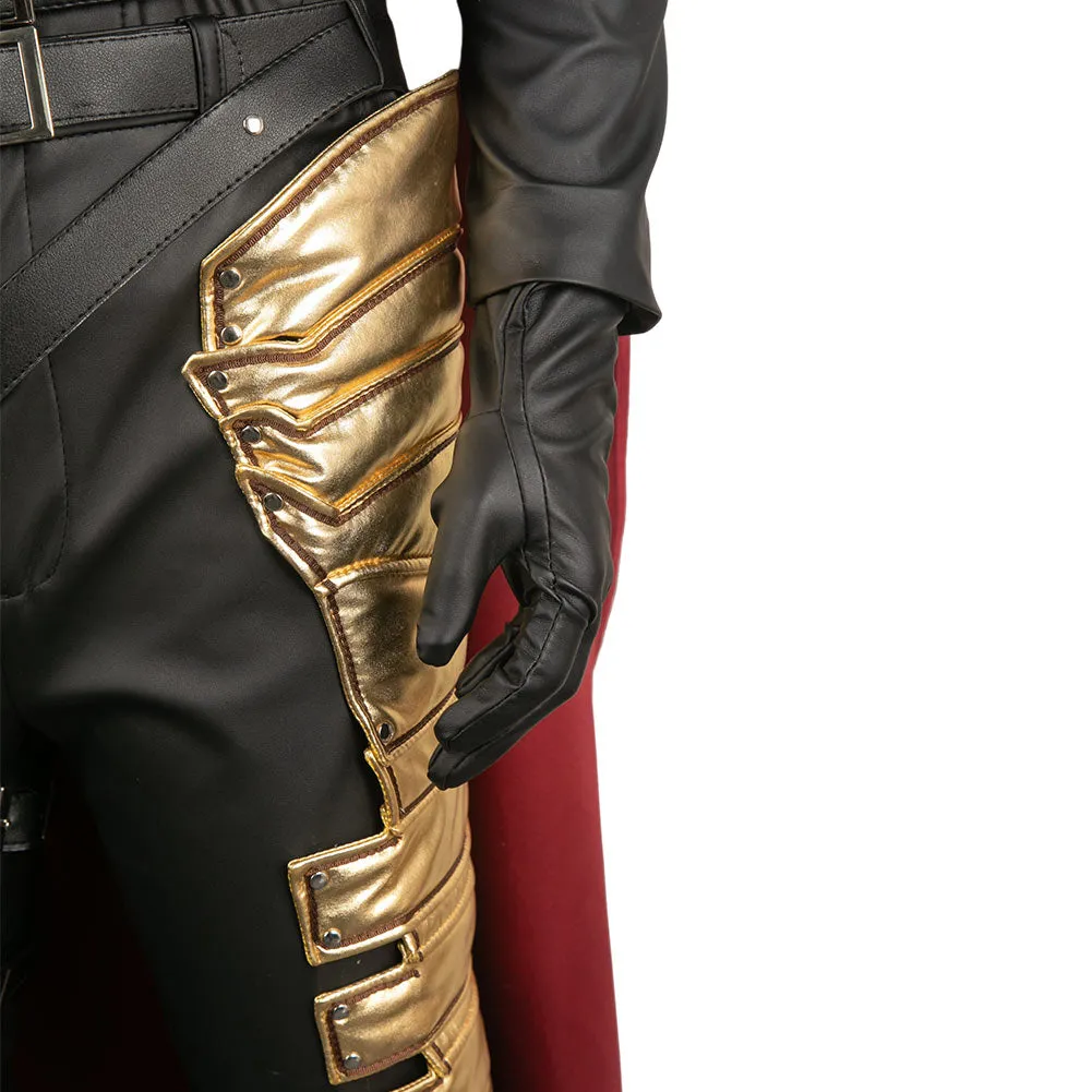 Final Fantasy VII Vincent Valentine Cloak Set Cosplay Costume Outfits Halloween Carnival Suit