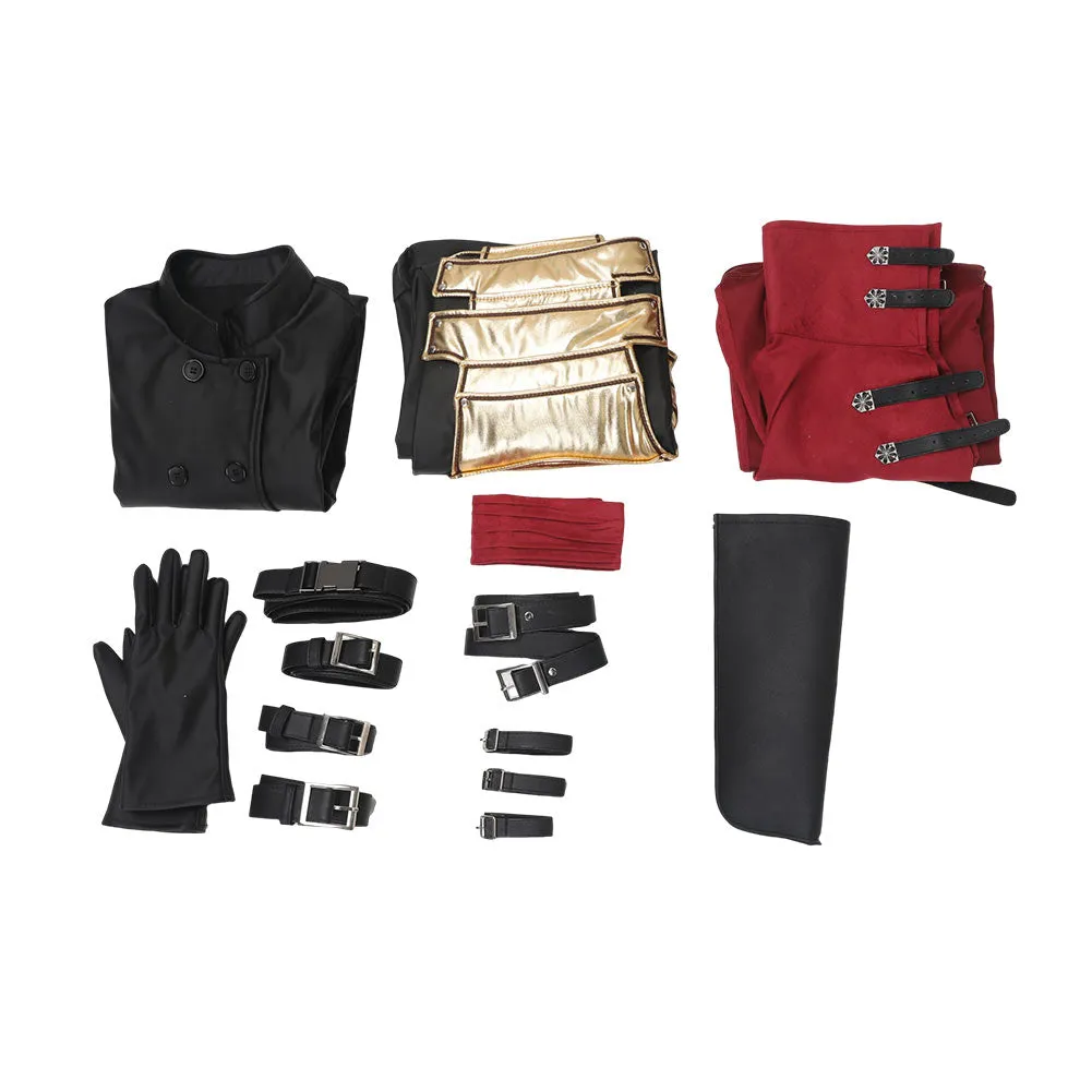 Final Fantasy VII Vincent Valentine Cloak Set Cosplay Costume Outfits Halloween Carnival Suit