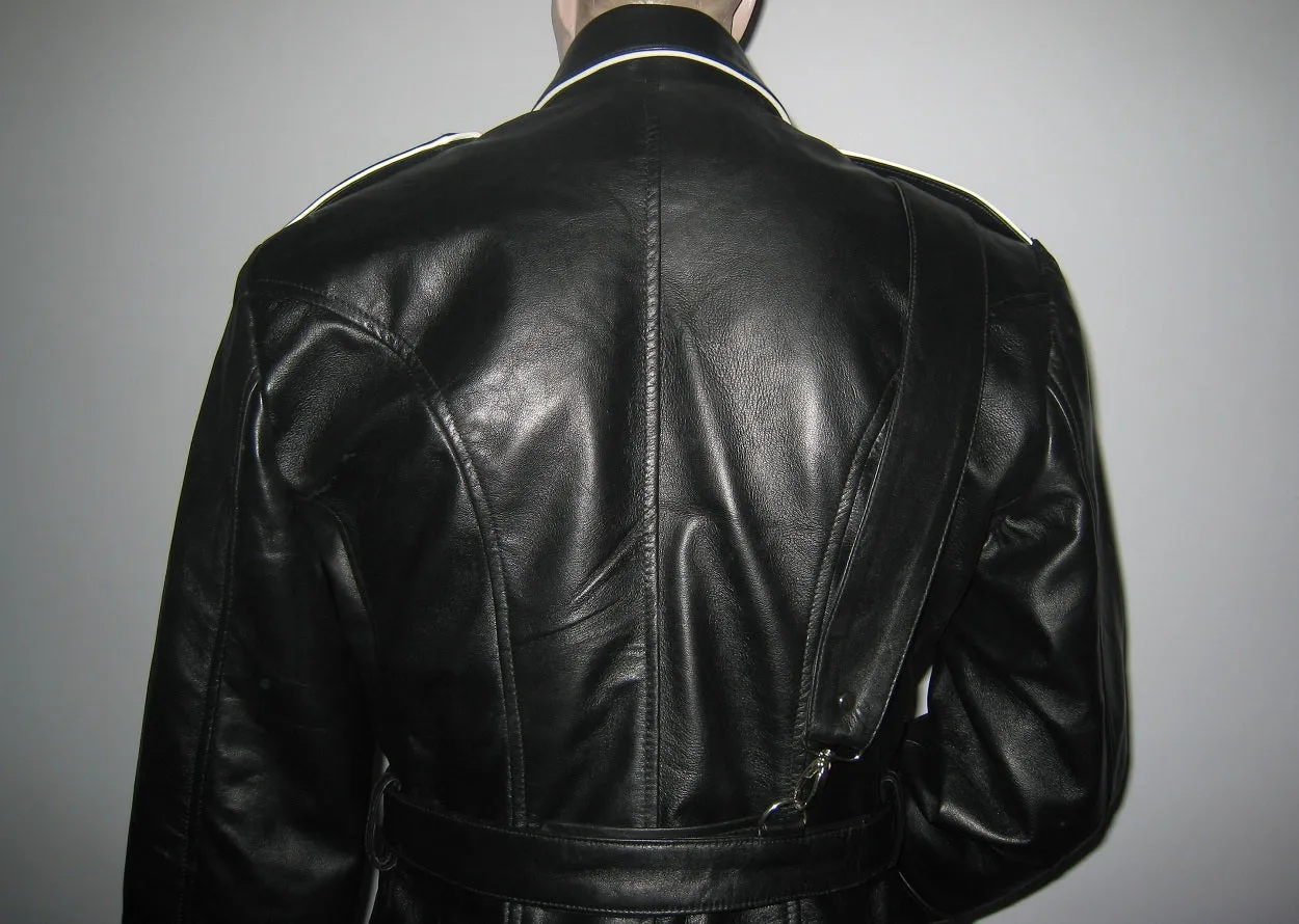 German World War 2 Uniform Tunic Leather Coat Jacket