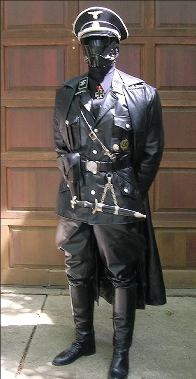 German World War 2 Uniform Tunic Leather Coat Jacket