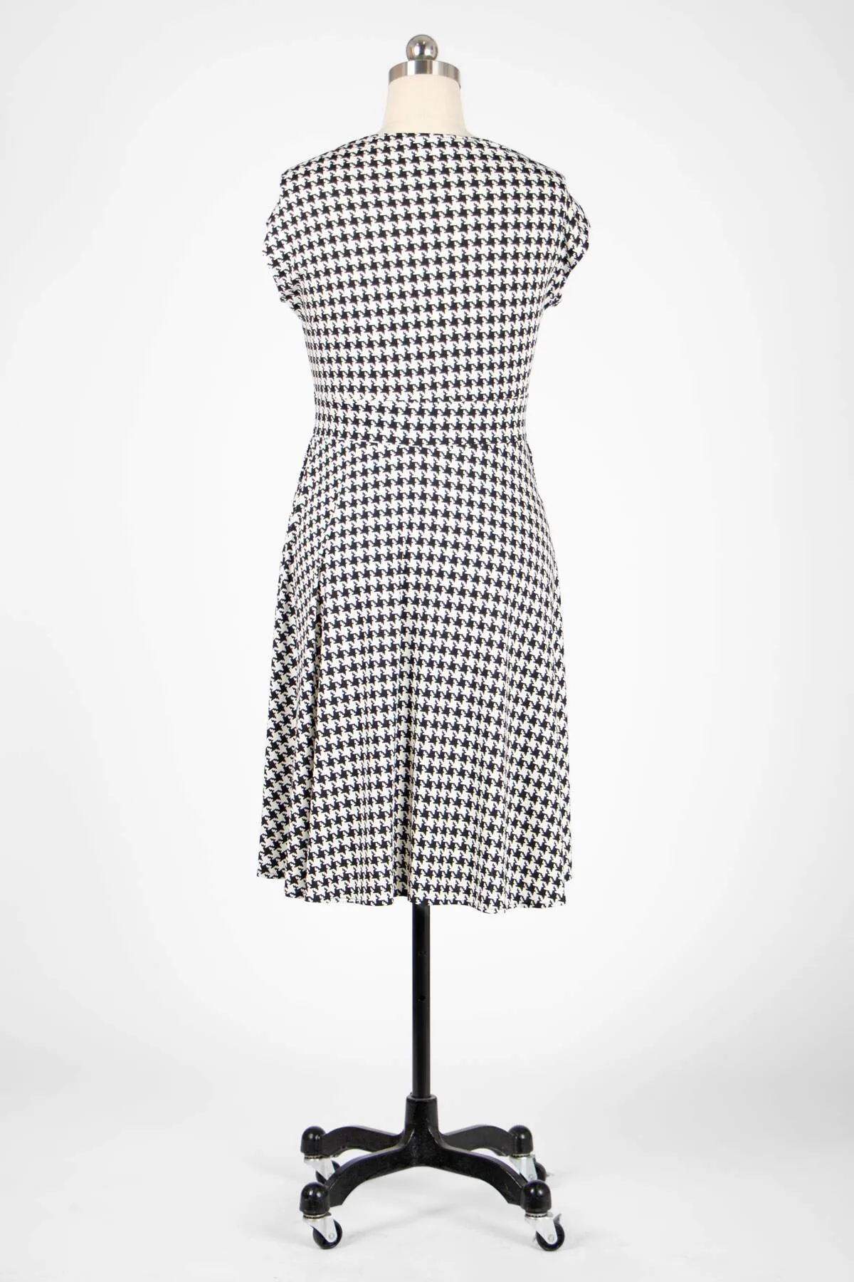 Jackie Dress - Houndstooth