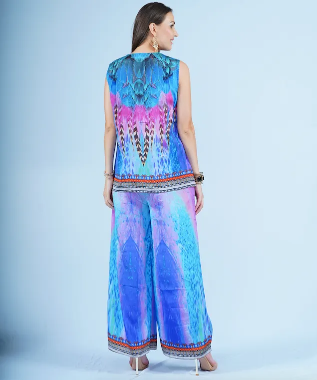 Lounge Set- Coastal Feather (Pants)