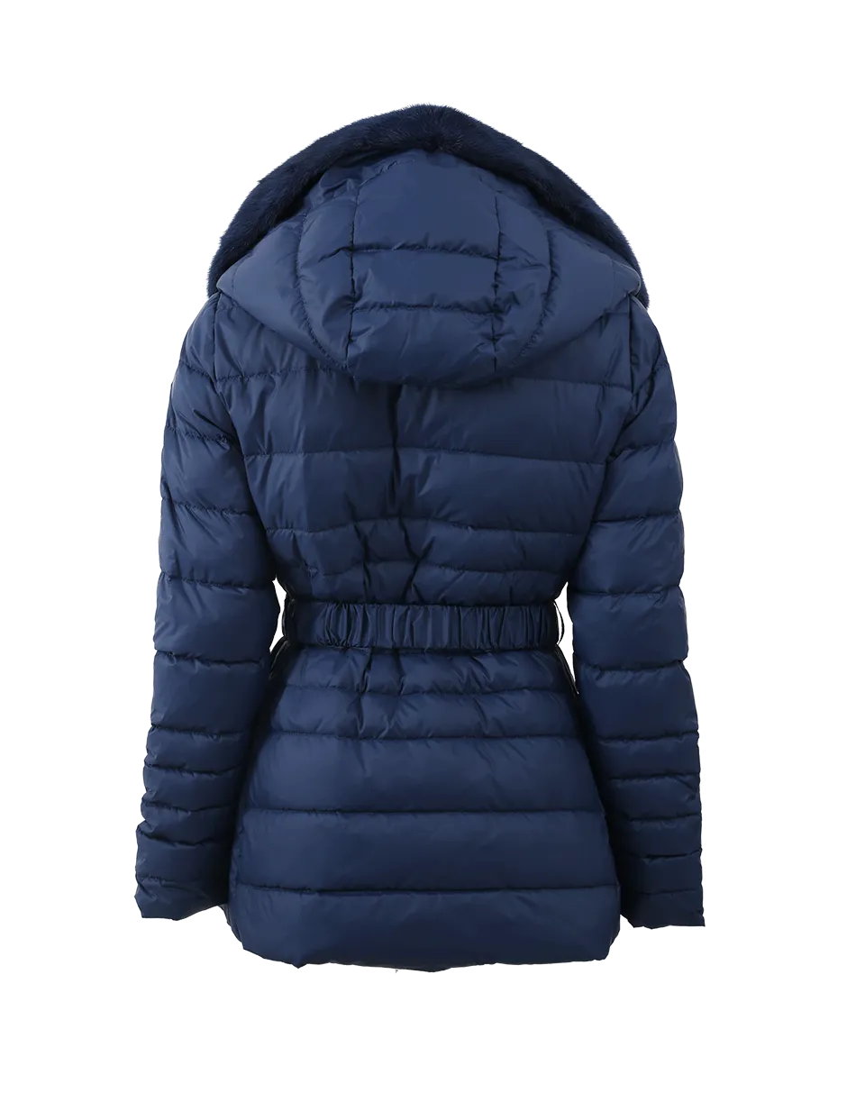 Nylon Puffer Jacket