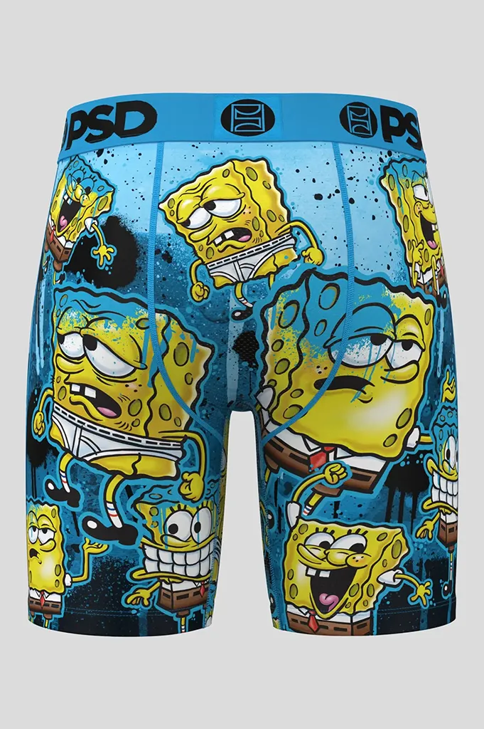 PSD Spongebob Squarepants Drip Boxer Brief Underwear