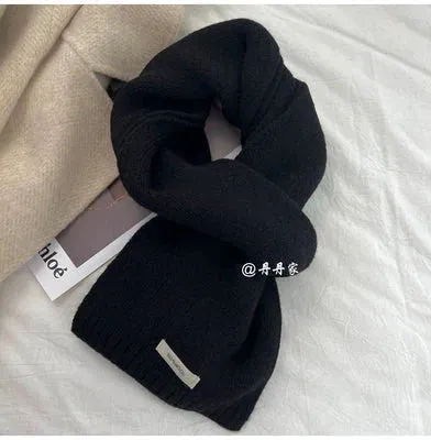 Pure Wool Knitted Scarf