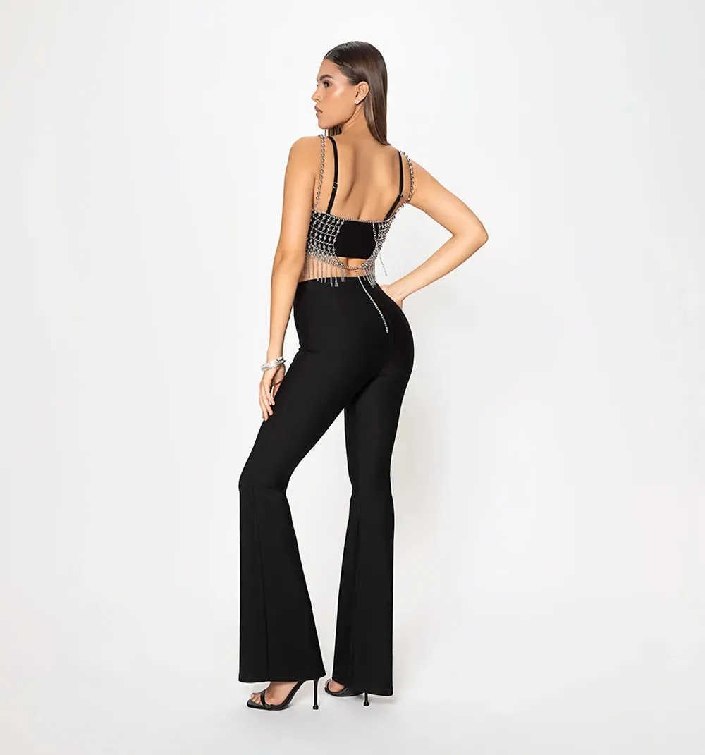 Rhinestone Glam Night Set