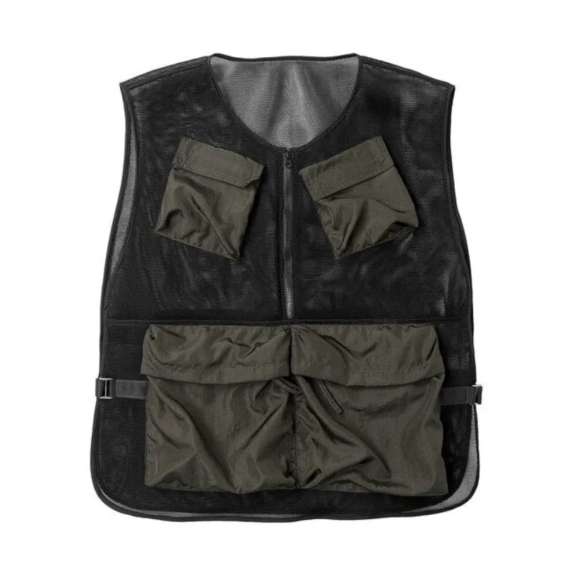 Techwear Cargo Vest Jacket