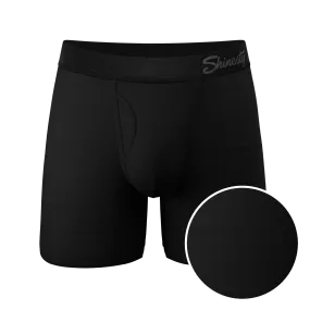 The Threat Level Midnight Black Hammock® Pouch Underwear Fly
