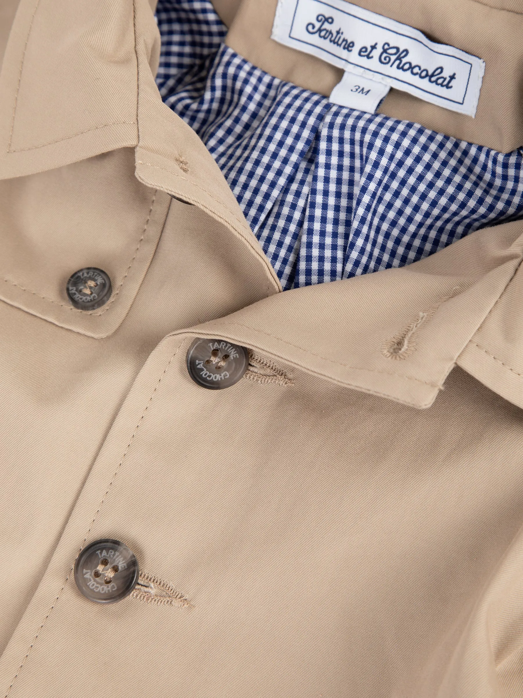 Trench coat - String twill