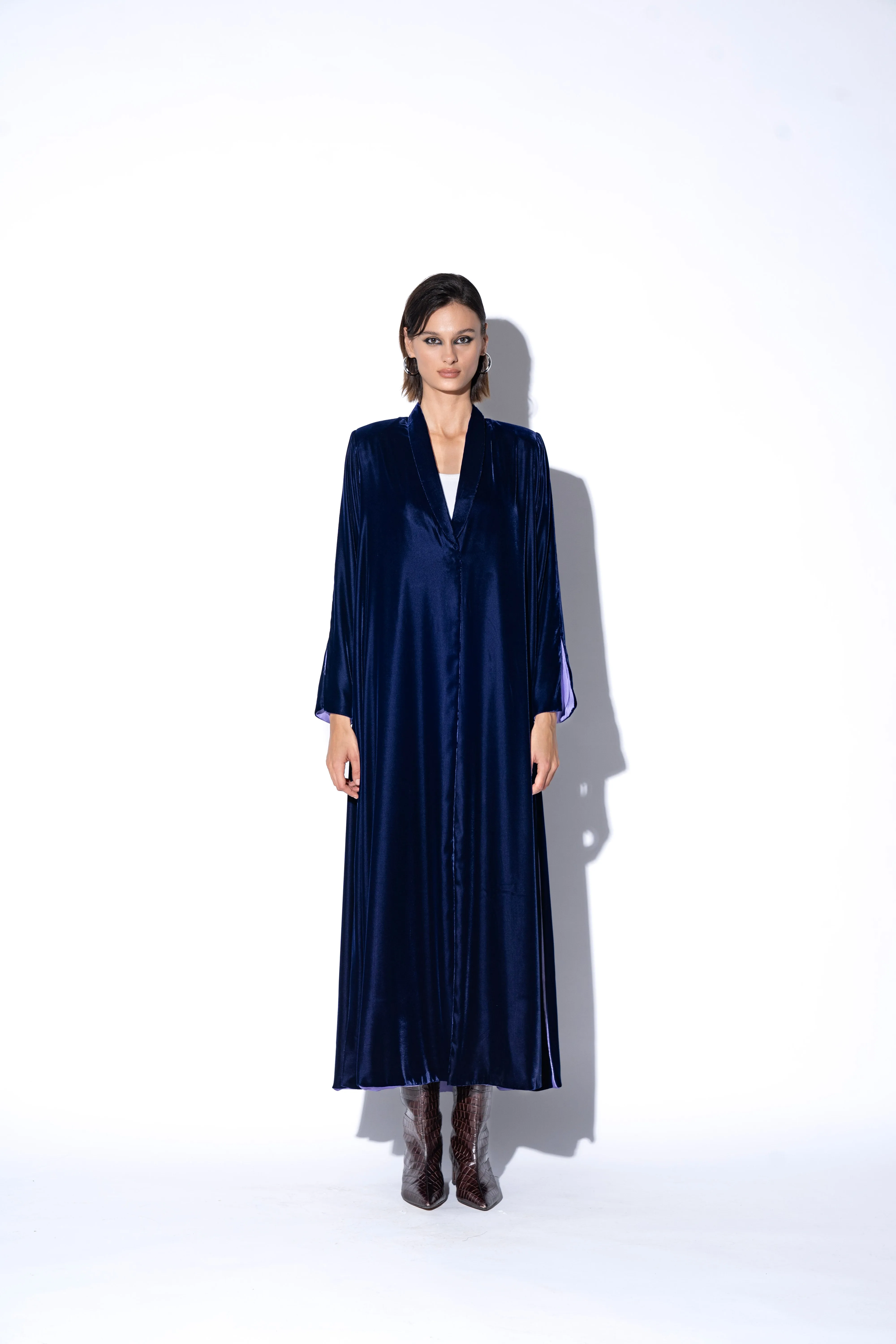 VELVET CONTRAST BLAZER