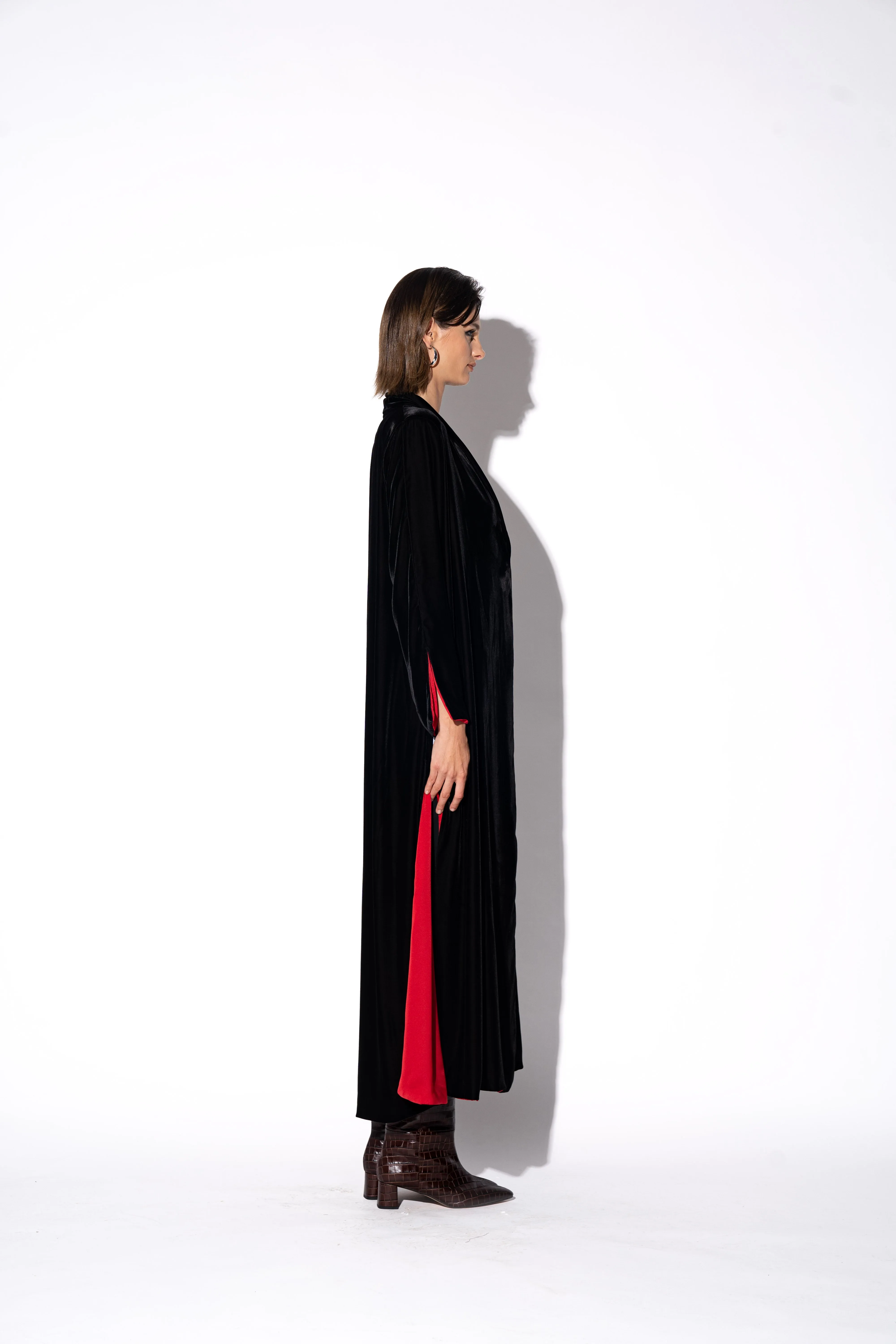 VELVET CONTRAST BLAZER