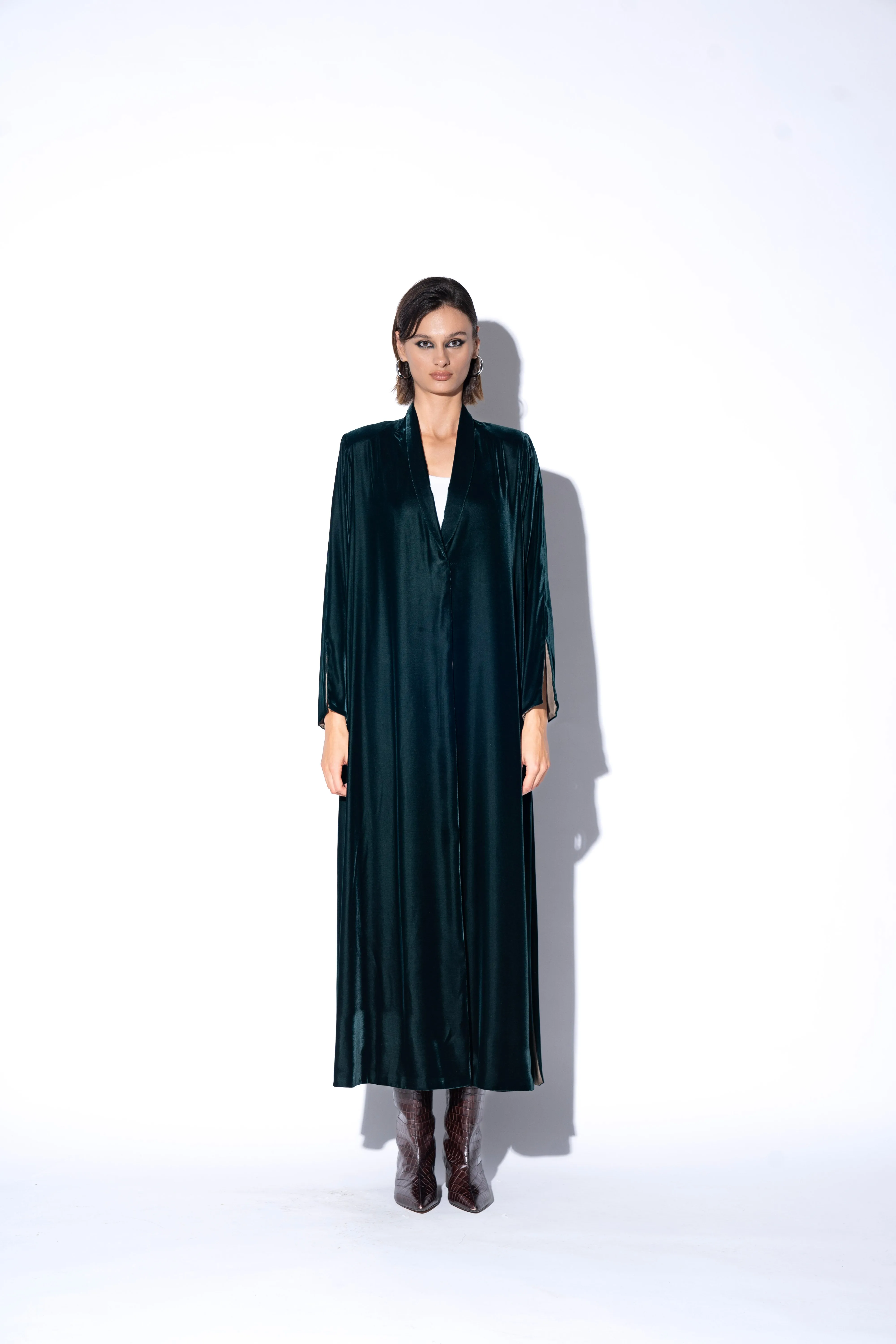 VELVET CONTRAST BLAZER