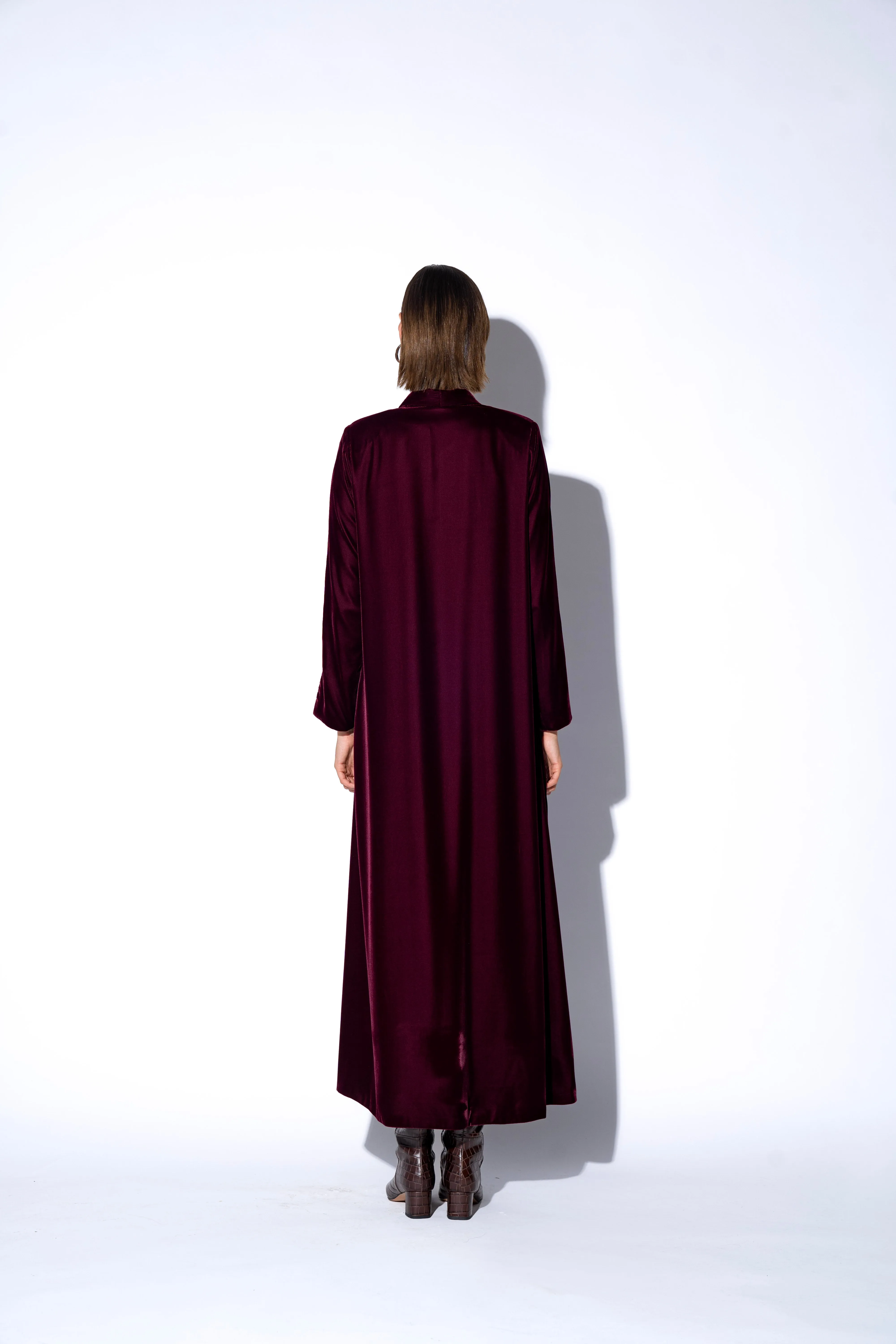 VELVET CONTRAST BLAZER