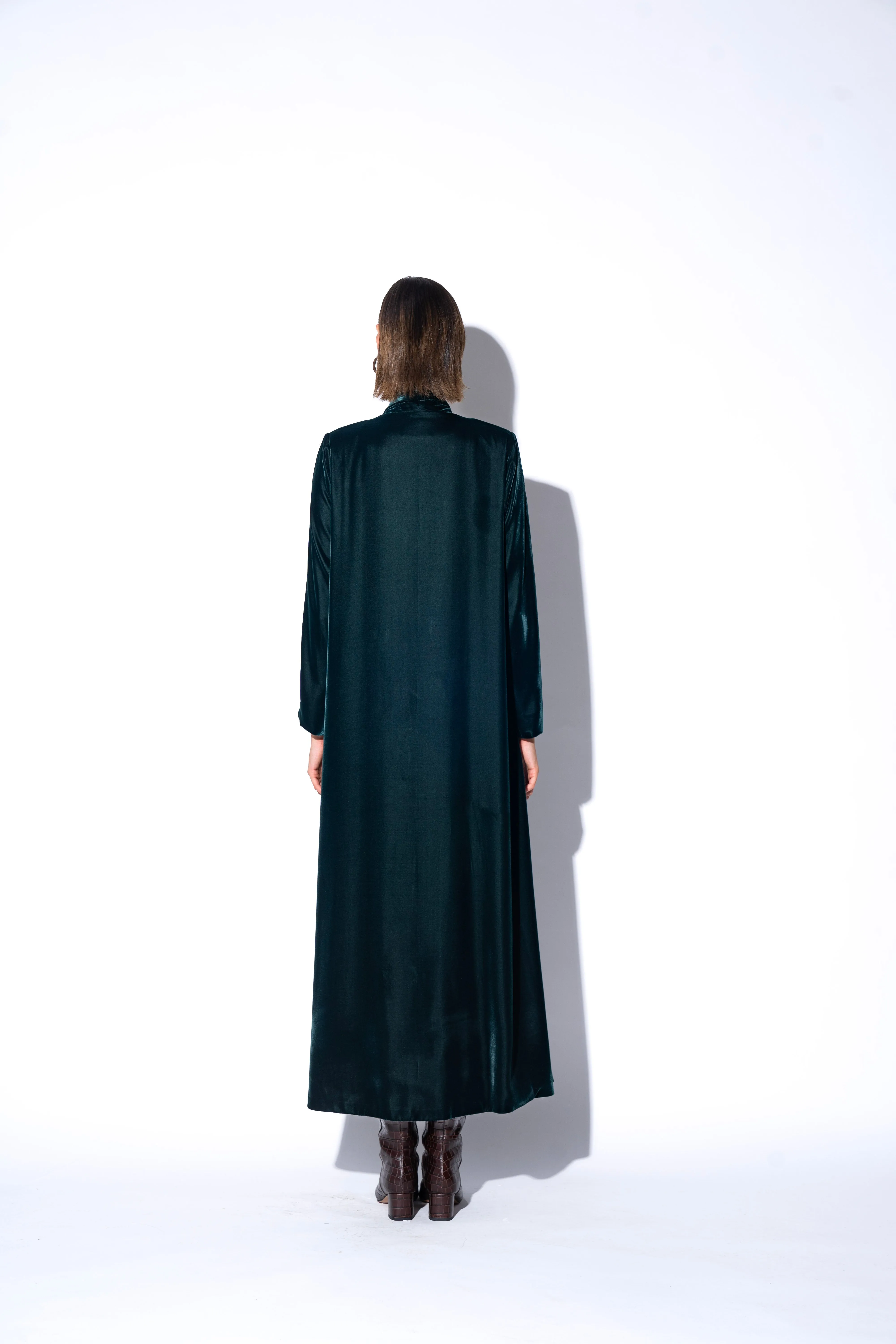 VELVET CONTRAST BLAZER