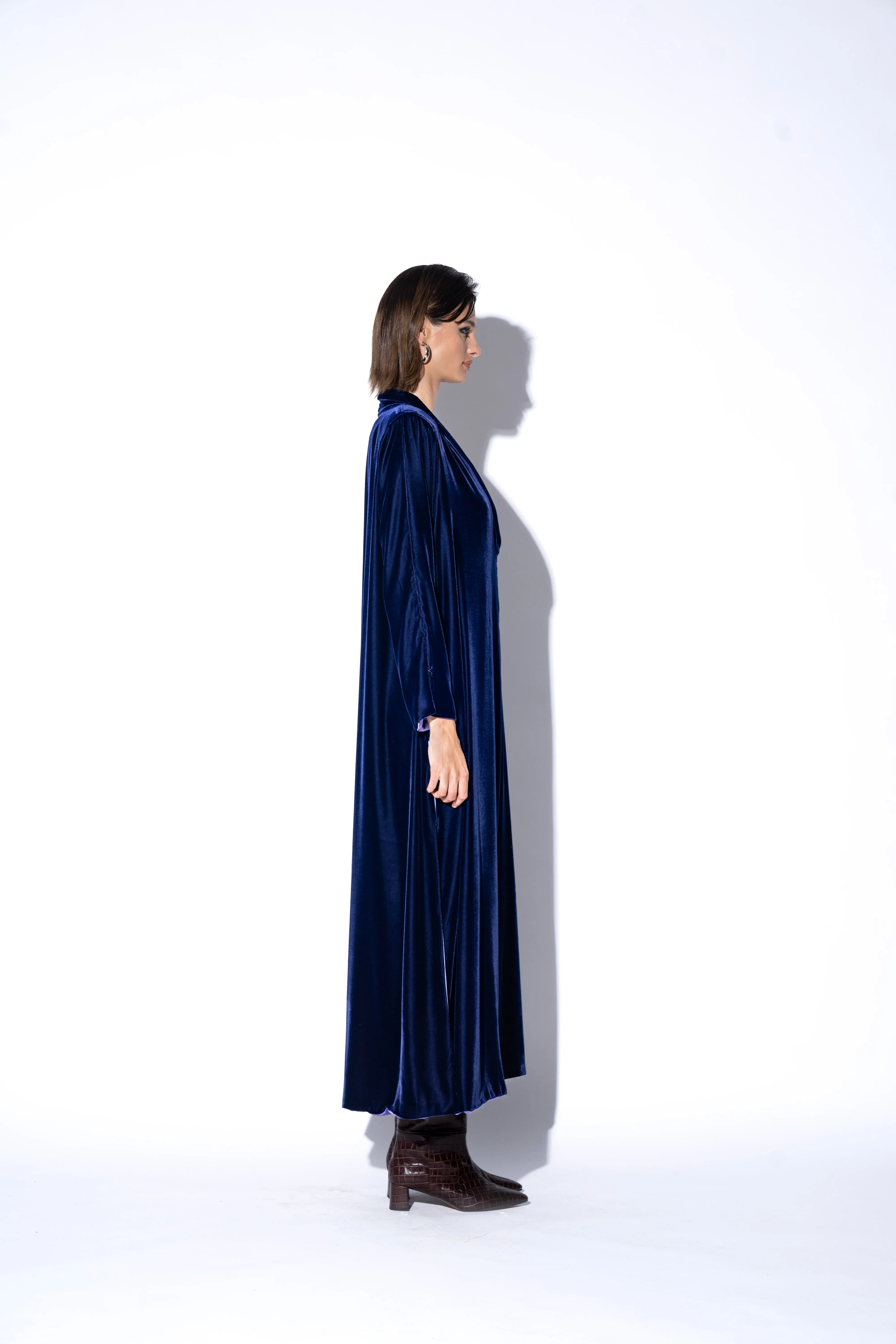 VELVET CONTRAST BLAZER