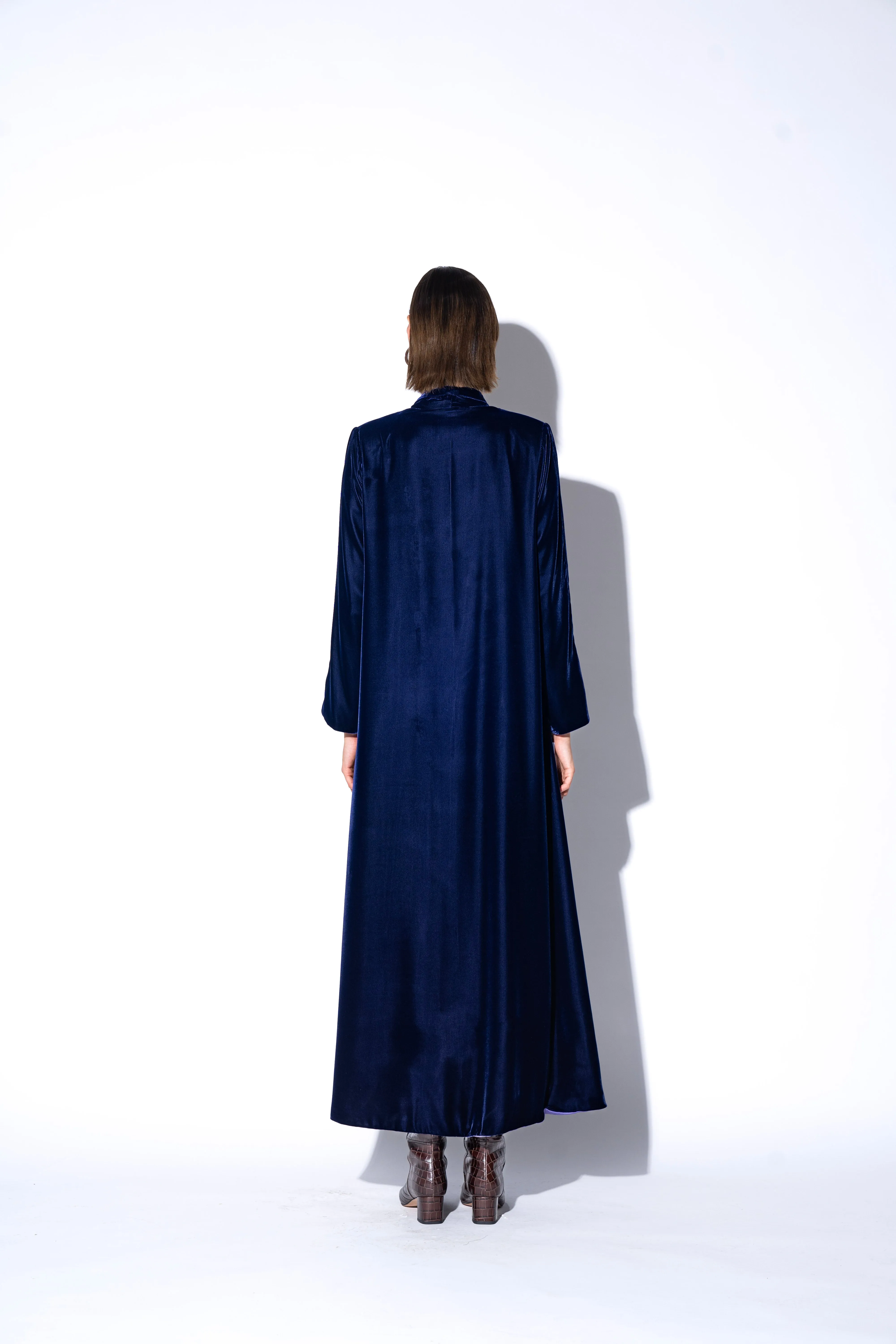 VELVET CONTRAST BLAZER