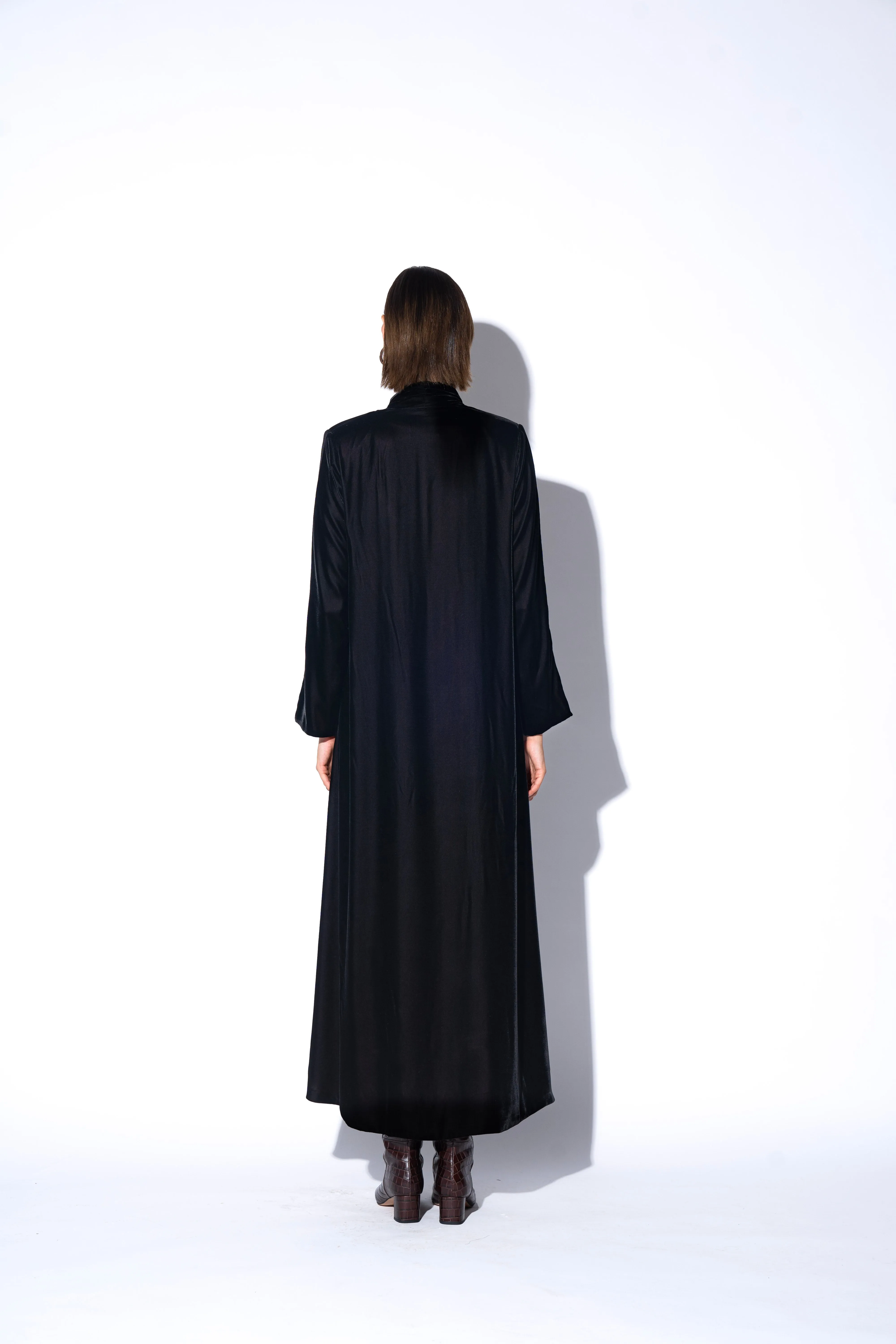 VELVET CONTRAST BLAZER