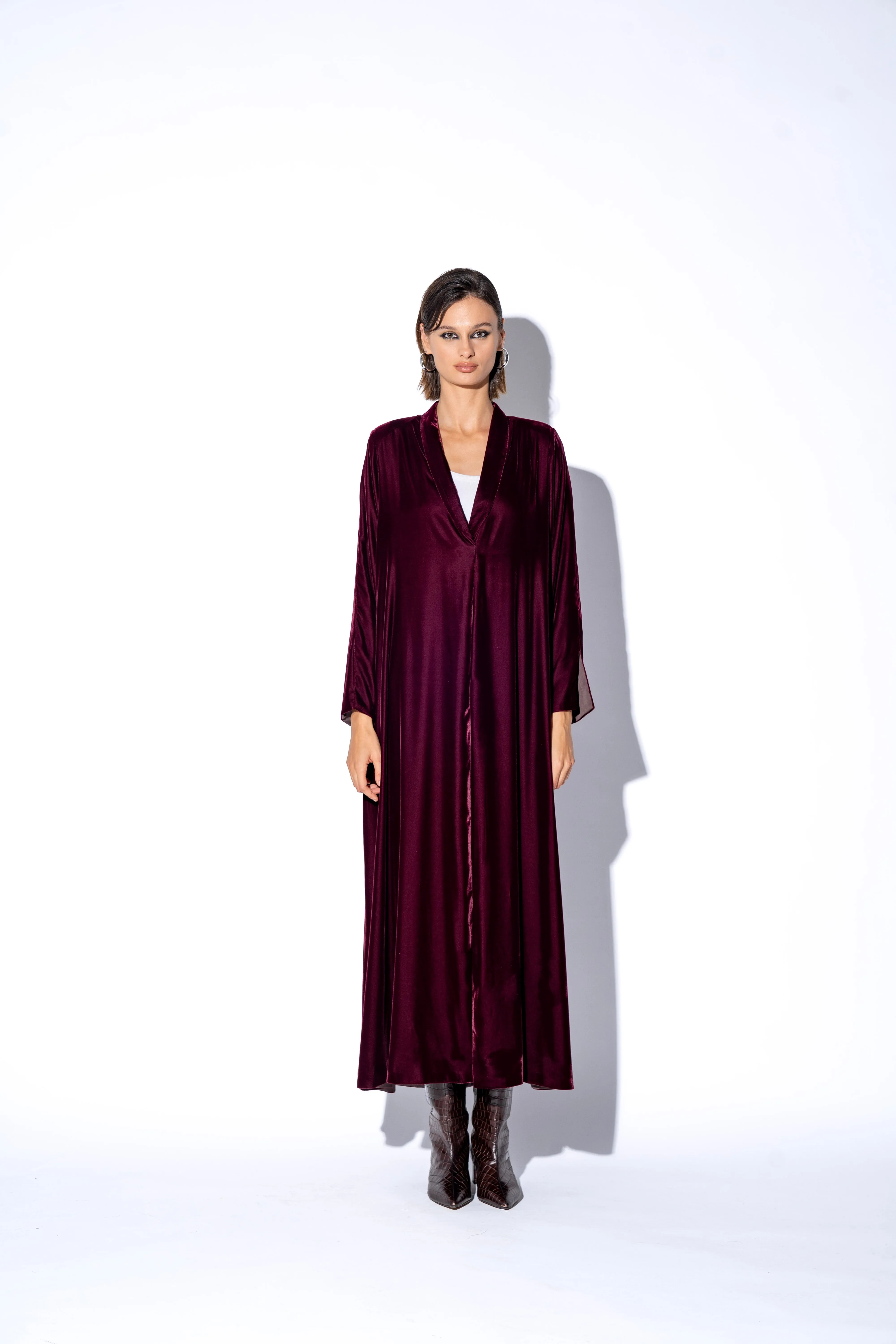 VELVET CONTRAST BLAZER