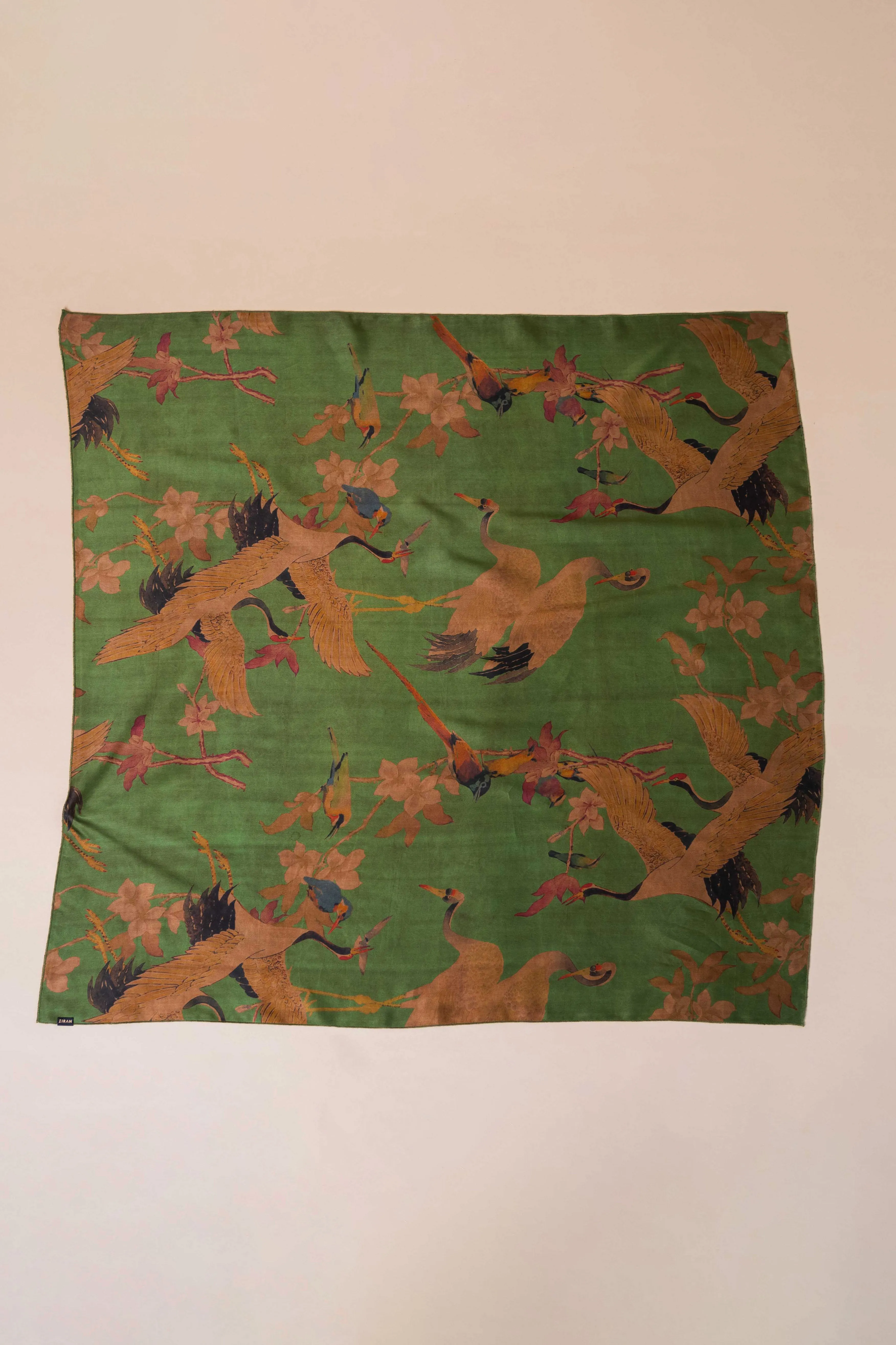Verdant Cranes Bandana