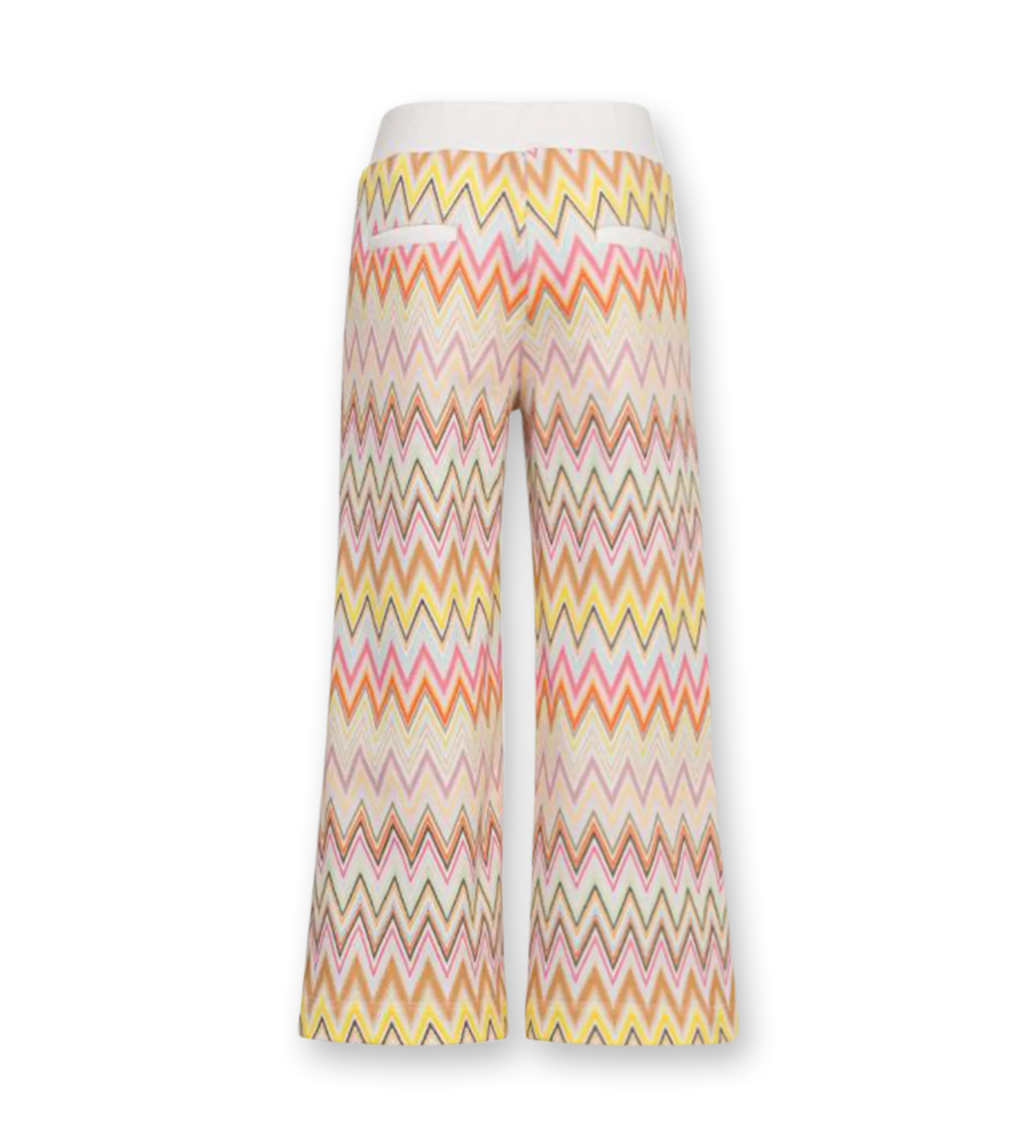 Zig Zag Printed Trackpants Multi